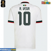 Mexiko Alexis Vega #10 Auswärtstrikot EM 2024 Kurzarm